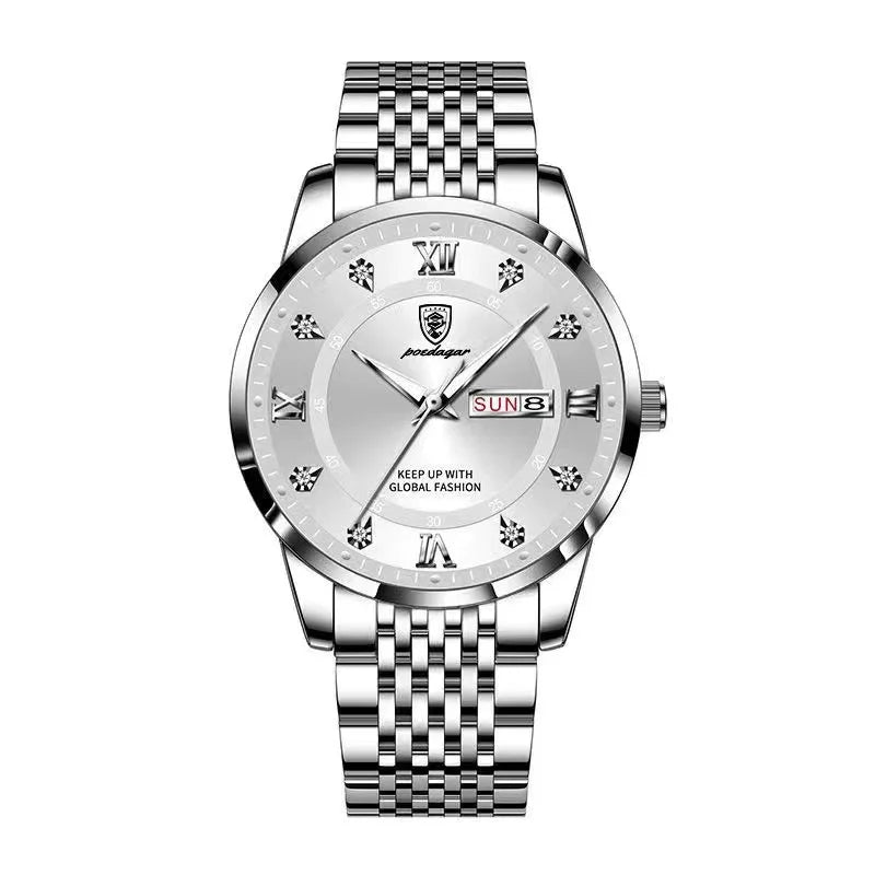 Montre VENCIA™ - Poedagar pour Homme - Résistant à l'eau 30 M