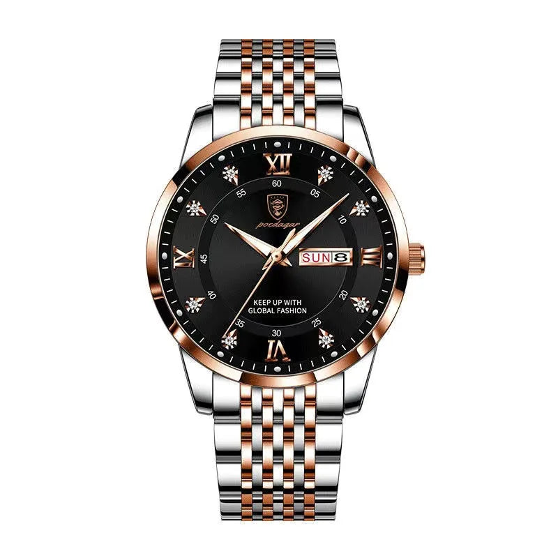 Montre VENCIA™ - Poedagar pour Homme - Résistant à l'eau 30 M