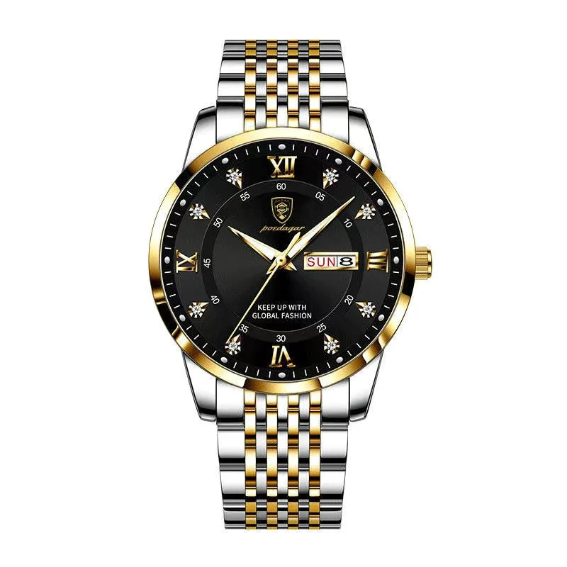 Montre VENCIA™ - Poedagar pour Homme - Résistant à l'eau 30 M