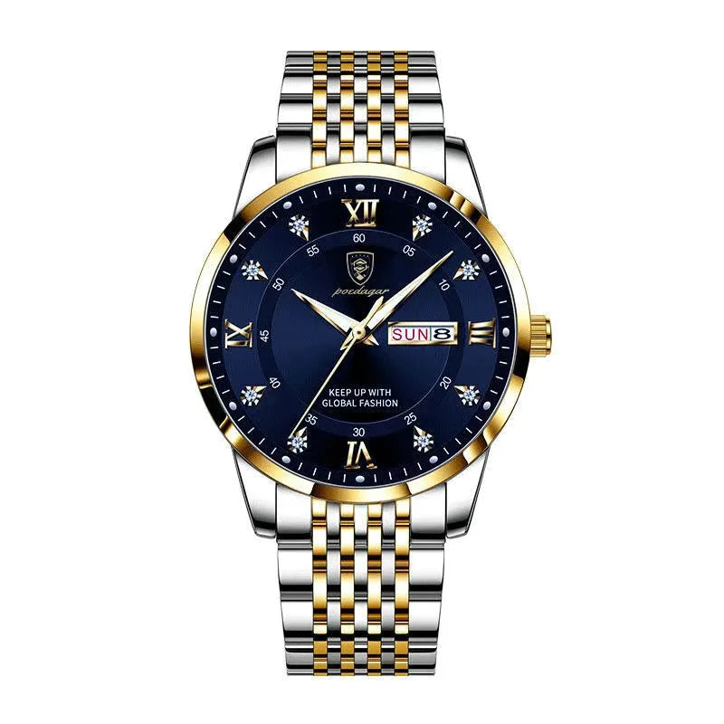 Montre VENCIA™ - Poedagar pour Homme - Résistant à l'eau 30 M
