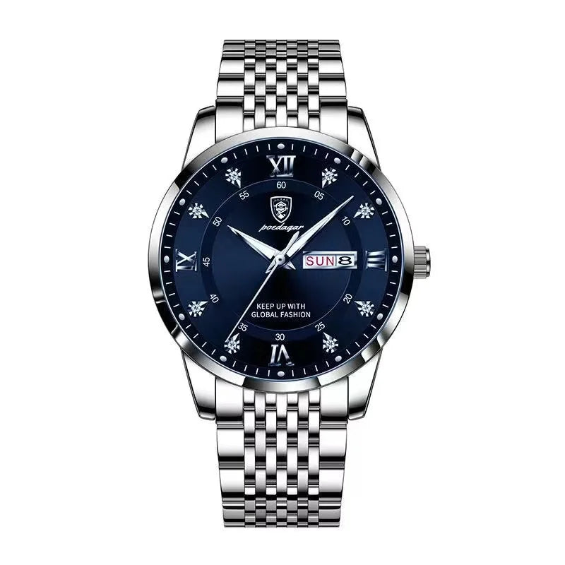 Montre VENCIA™ - Poedagar pour Homme - Résistant à l'eau 30 M