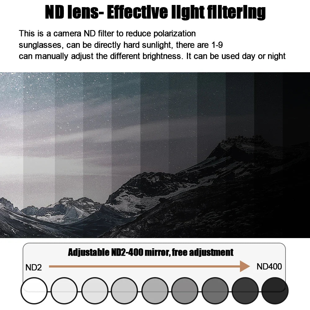 VENCIA™, Lunettes de soleil polarisées, teinte réglable - UV400