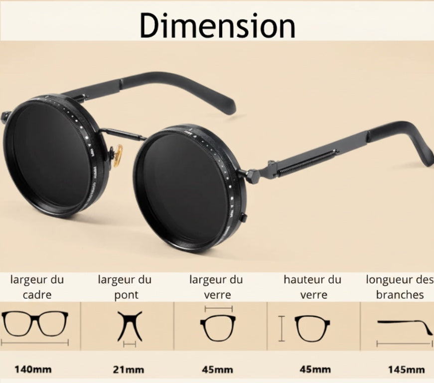 VENCIA™, Lunettes de soleil polarisées, teinte réglable - UV400