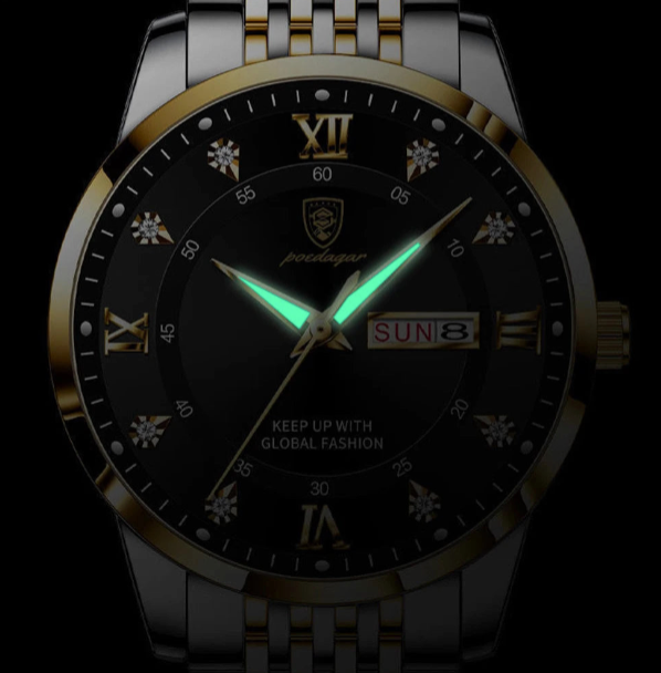 Montre VENCIA™ - Poedagar pour Homme - Résistant à l'eau 30 M