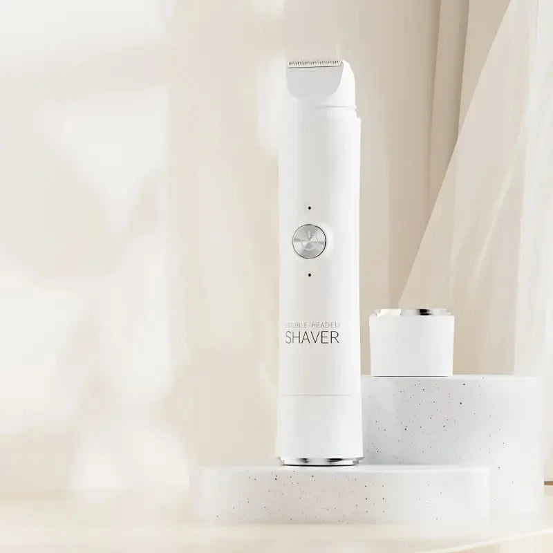 VENCIA™ shaver - 2 en 1 rasoir électrique femme sans fil, double tête, haute précision