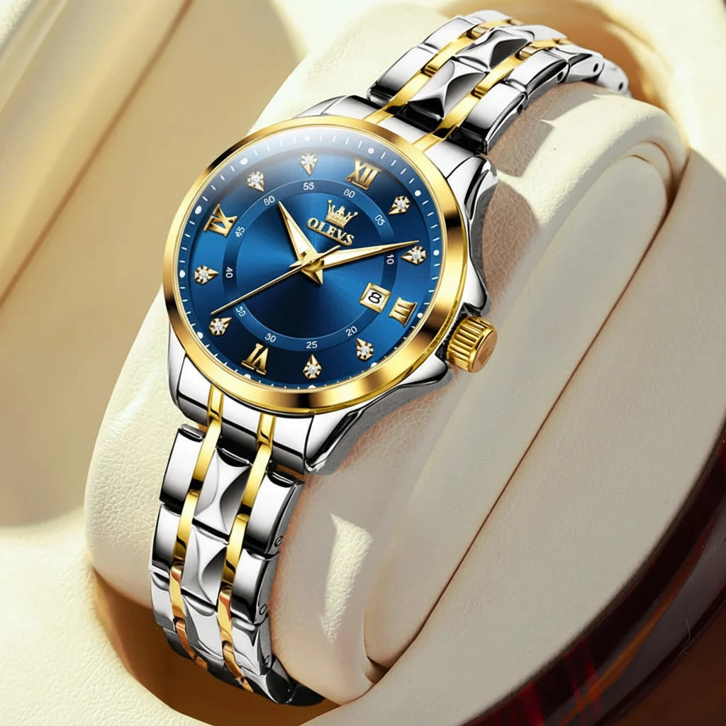 Montre VENCIA™ OLEVS - homme / femme - Résistant à l'eau