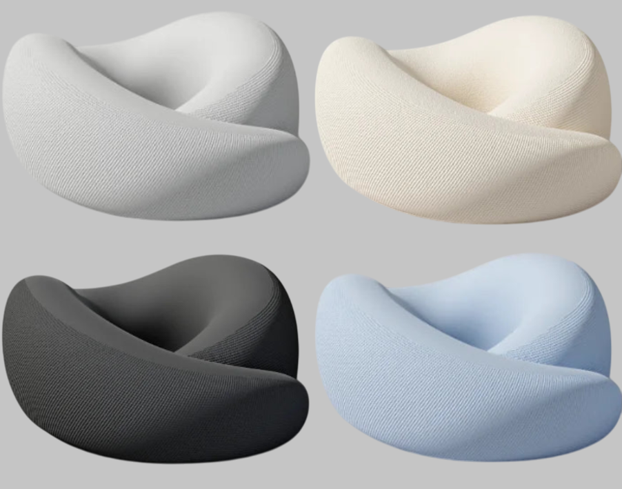 Vencia™ Soft, Pastel Memory Foam Cervical Pillow