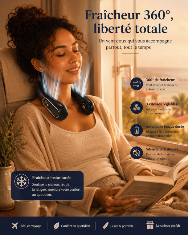 VENCIA™ fresh, ventilateur de cou